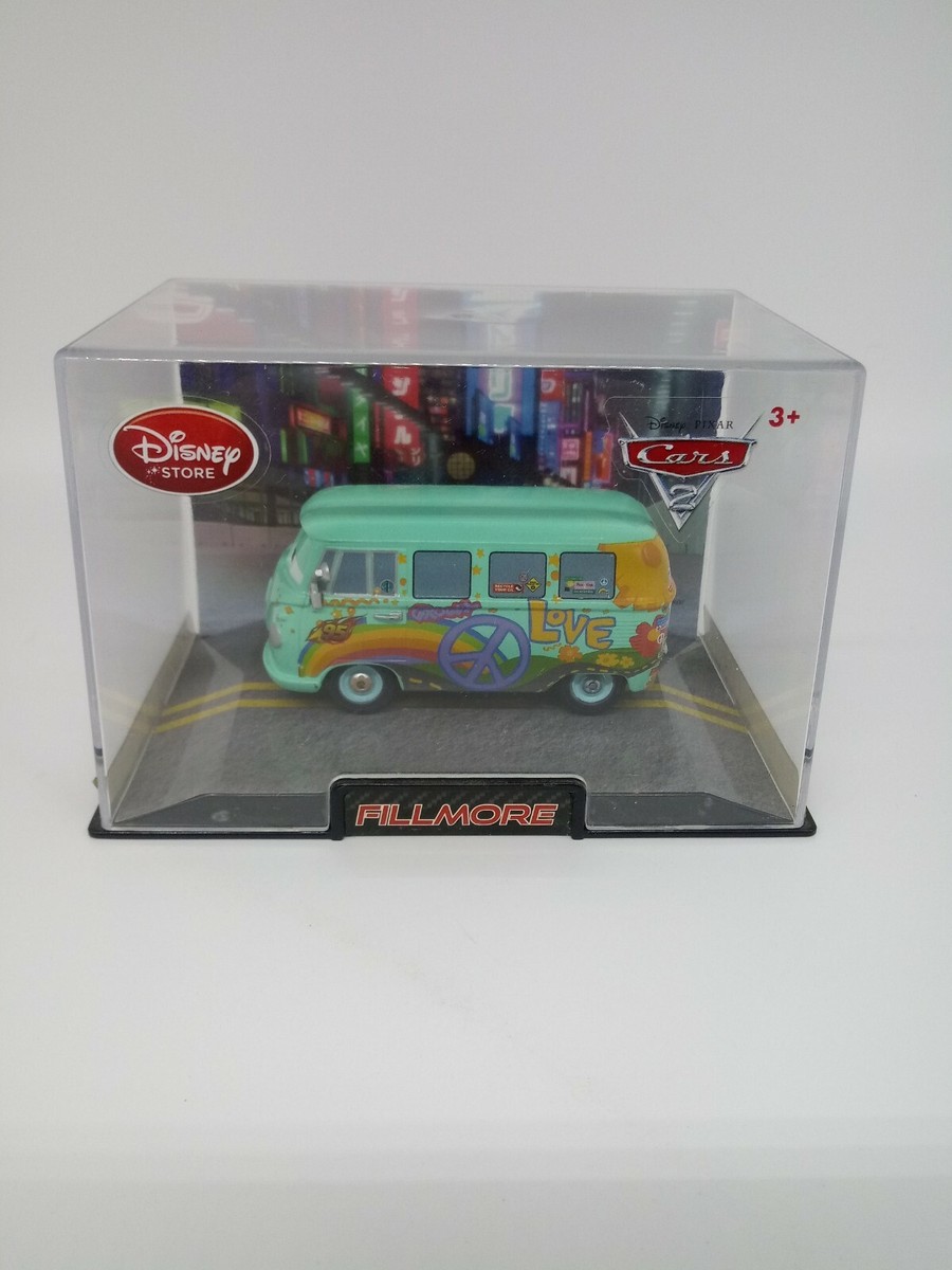 Disney Store Cars 2 Fillmore Die Cast Car In Collector's Case | eBay