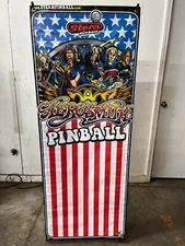 Stern Aerosmith Pinball Machine Banner 24' x 62'