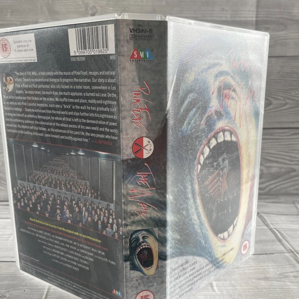 Pink Floyd The Wall Special Edition Vintage 1999 VHS video - Image 3 of 4