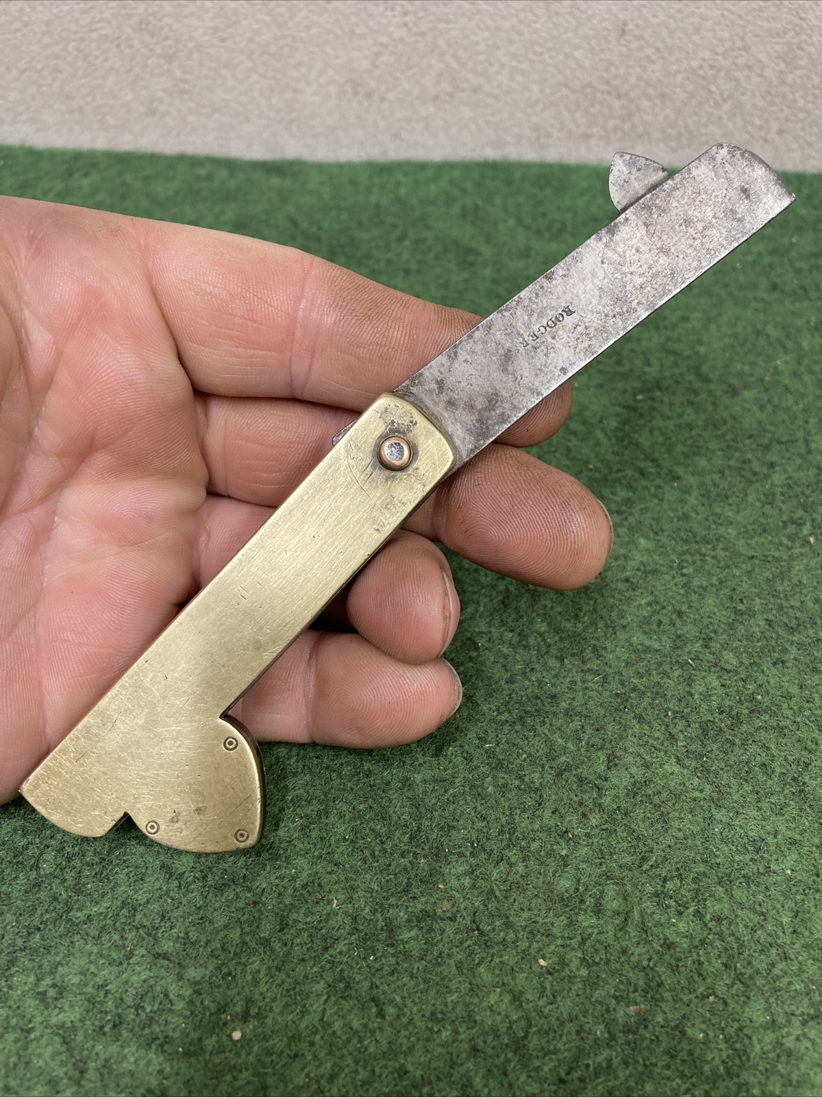 Antique ‘fleam’ bloodletting tool,Medical Instrument by “Rodger’s