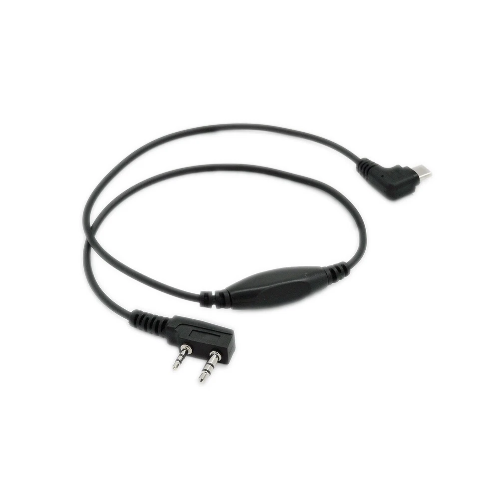 APRS K1 Cable USB C Audio Interface Line for BaoFeng UV5R WOUXUN TYT Ham Radio - Image 2 of 4