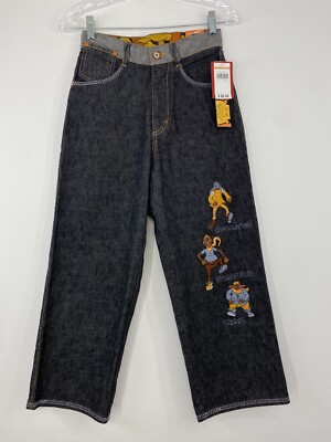Platinum Fubu Fat Albert Jeans Youth 8 (25x23) Junkyard Gang Platinum Fubu Fat Albert Jeans Youth 8 (25x23) Junkyard Gang