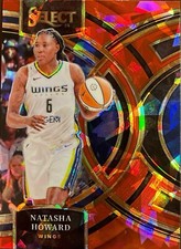 Natasha Howard Select 2024 #109 Red Ice Prizm Dallas Wings