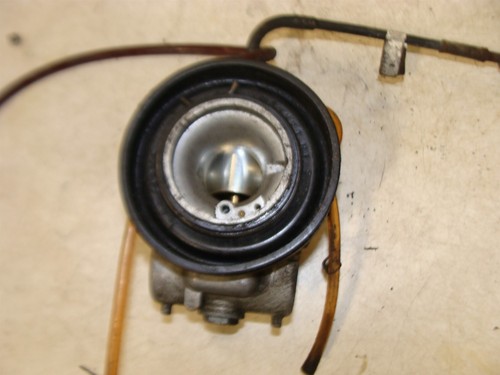 1978 Skidoo Everest 340 oe MIC Mikuni carb carburetor throttle cable airbox boot - Picture 6 of 14