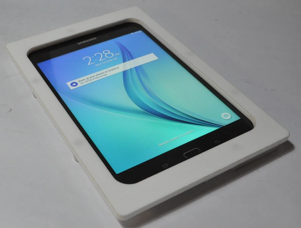 Samsung Galaxy TAB A9 A7 Lite 8.7 A 8.4 8.0 E S S2 Acrylic Security Wall Mount - Image 2 of 4