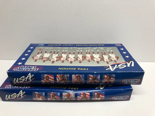 1996 TEAM USA Basketball Starting Lineup Sets 1 and 2 ** Factory Sealed ** - 第 9/9 張圖片