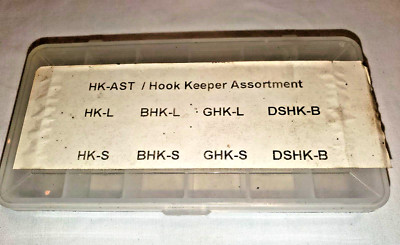 26 HK-AST HOOK KEEPER ASSORTMENT for Fishing Rod Building gold black silver  cr