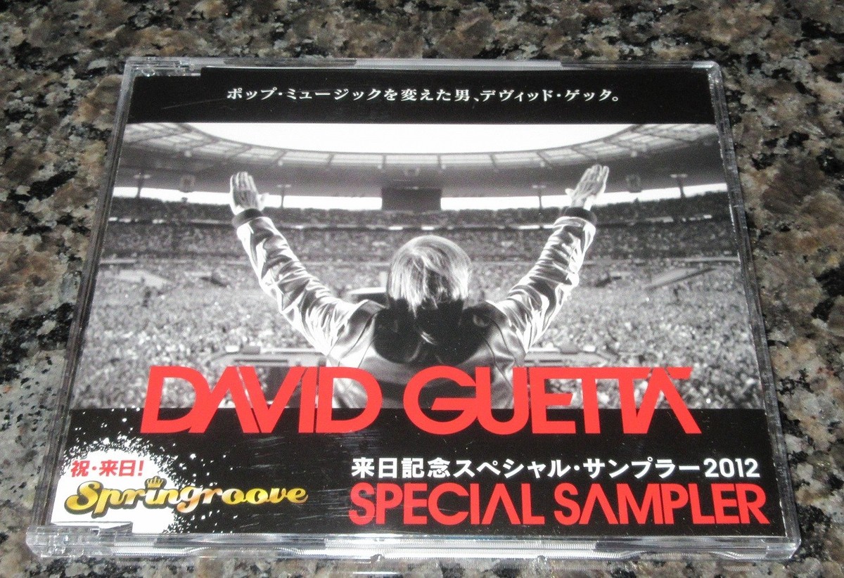 $0 ship! DAVID GUETTA Japan PROMO CD Special Sampler 2012 more in