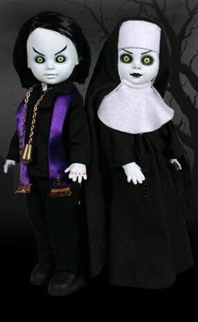 Mezco Living Dead Dolls Sinister Minister & Bad Habit