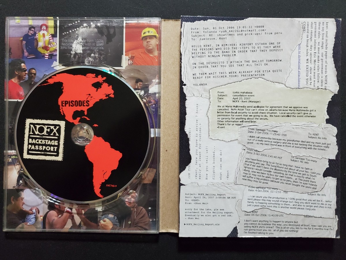 ミュージック NOFX DVD Backstage Passport 1 & 2 91gS8SuOwZL._UF894,1000_QL80_.jpg