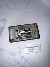 KS AVIONICS BATTERY TEMPERATURE MONITOR P/N A501 S/N 00411