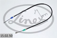Linex 15.02.50 Handbremsseil Rechts Rechts FüR Transit 2.2D 2.3 2.4D 04.06-08.14