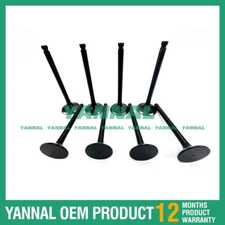 4D84-3 Intake Valve With Exhaust Valve For Yanmar Excavator Engine Parts