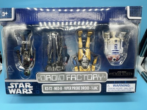 Star Wars Droid Factory Obi-Wan Kenobi set figure inserite capovolte ERRORE!!! - Foto 6 di 17