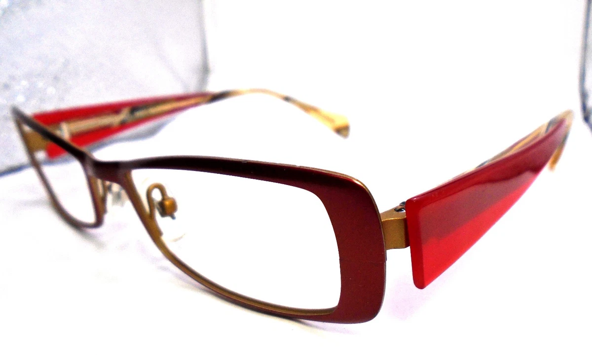 Red FACE A FACE Women Eyeglass Frames for sale | eBay display picture 3
