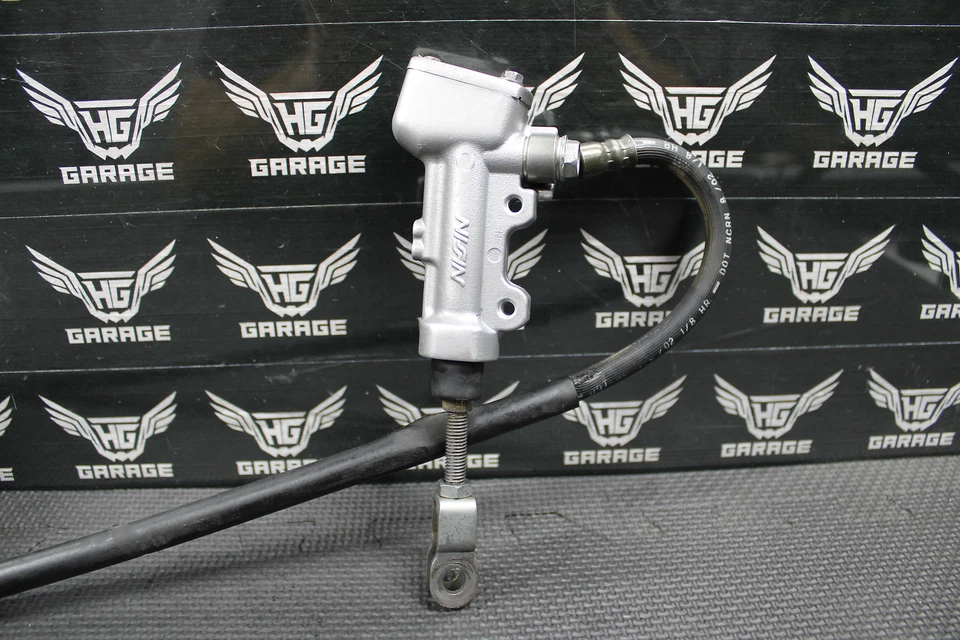 Kawasaki KX125 KX250 2003 OEM NISSIN pinza de freno trasera cilindro maestro Foto 2 de 4