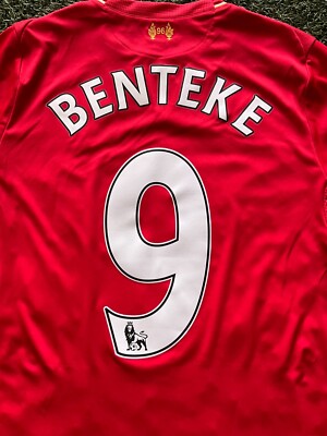 New Balance Liverpool Men's Home Jersey 15/16 Legend Benteke #9