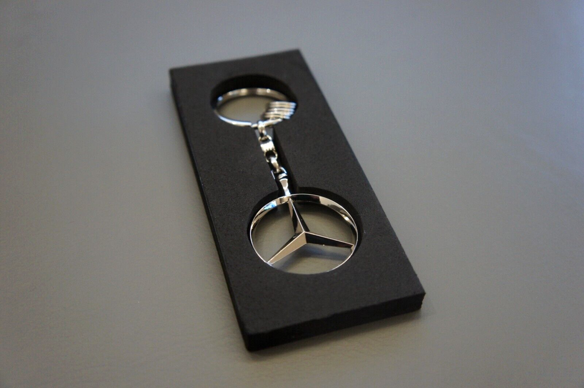 New Genuine OEM Mercedes-Benz Brussels Silver Stainless Steel