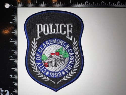 VINTAGE OBSOLETE Claremont City North Carolina NC Police Dept Patch