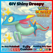 ✨ Shiny Dreepy 6IV ✨ Pokemon Scarlet & Violet 🚀 Fast 🚀