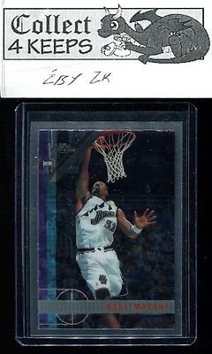 1997-98 Topps Chrome #166 Karl Malone (Utah Jazz) | eBay