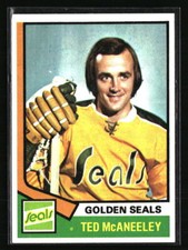 Ted McAneeley 1974 Topps #148  Hockey Card