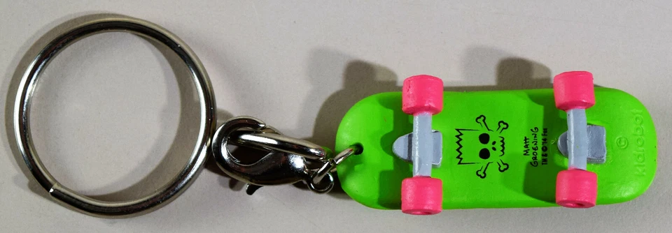 The Simpsons 25th Anniversary KeyChain Series - Skateboard (Unopened) Kidrobot - Image 4 of 4
