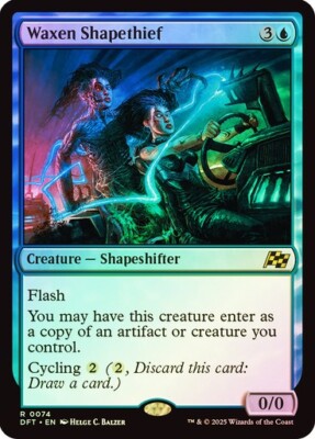 MTG | Waxen Shapethief FOIL | (NM) Aetherdrift | eBay