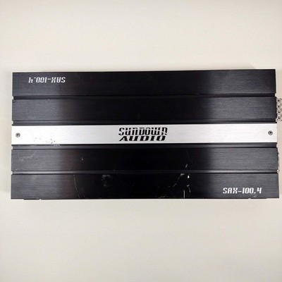 Sundown Audio SAX100.4 4-Channel 600W RMS Car Amplifier
