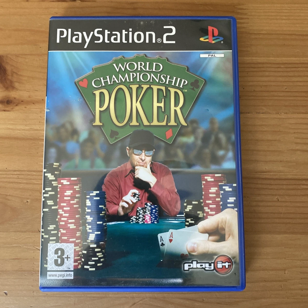 Jeu PS2 CASINO CHALLENGE – Version UK Import – Blackjack, Jeux De Cartes – Très Bon état Complet