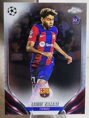 Lamine Yamal RC - 2023-24 Topps Chrome UCC #64 - FC Barcelona - Spain FIFA