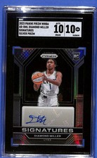 2023 Prizm WNBA Signatures Diamond Miller #SG-DML Silver Prizm (RC) SGC 10/10