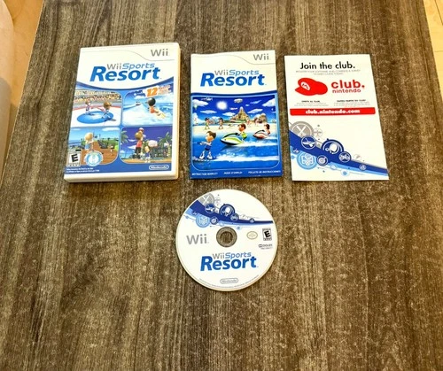 Wii Sports Resort (Nintendo Wii, 2009) COMPLETE! Tested & Working!