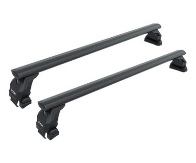For Volkswagen Golf 5D (MK7) 2012-2019 Roof Rack Cross Bar Normal Roof Alu Black