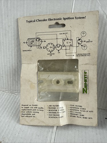 Ballast Resistor 4 prong Zenith Chrysler 6 & 8 Cyl Electronic Ignition 20-3005 - Picture 3 of 6
