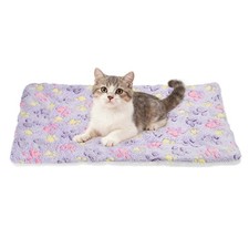 Soft Fleece Pet Pillow for Dogs and Cats 53x35cm Purple