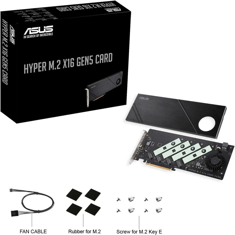 Performance PCIe 5.0/4.0 Quad NVMe M.2 Adapter - Image 4 of 4