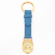   Bvlgari  Bvlgari Bvlgari Doppio Tondo Gold Hardware Rank A  Key Ring  
