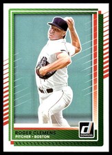 Roger Clemens 2025 Donruss #17 Red Sox MLB READ FREE SHIPPING AutographDen