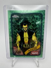 2025 Topps Chrome Marvel - Namor #12 - Hulk Green Lazer /99