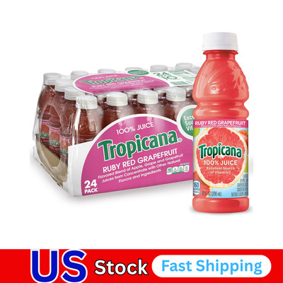 Ruby Red Grapefruit Juice, 10 Ounce (Pack of 24)