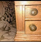 Primitive Wood Clark's O.N.T. or Coats General Store Spool Cabinet Display  — photo 6