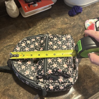 Coach mini backpack w/ adjustable straps pink stars floral pattern new no tags coach mini backpack w/ adjustable straps pink stars and  main image 2