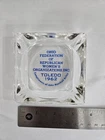 Vintage Ohio Federation Republican Women's Glass Ashtray Toledo 1962