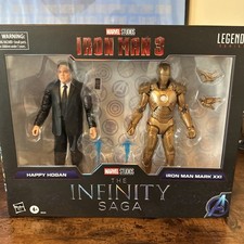 Marvel Legends Iron Man 3 Two Pack Happy Hoga...