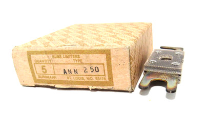 BOX OF 5 NEW BUSSMANN ANN-250 LIMITER FUSES ANN250
