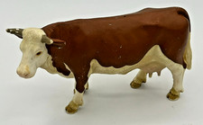 Schleich Hereford Cow 1999 Retired Farm Animal Figure 5" Figurine