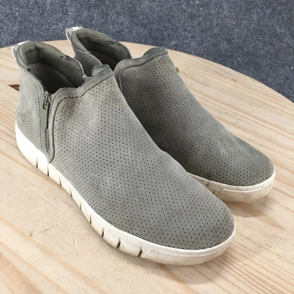 Ryka Shoes Womens 8.5 M Hensley Sneakers Green Leather Casual Comfort Mid-Top - Image 3 of 4