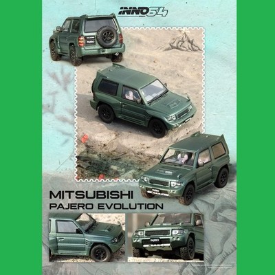 Inno64 1/64 Mitsubishi Pajero Evolution Satin Green