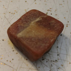 Red & Tan Tumbled Stone / Mineral Specimen, Loose Natural Mineral Sample — photo 1
